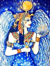 egyptian priestess